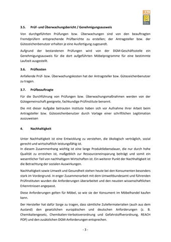Güte- und Prüfbestimmungen für Polstermöbel 第 10 页