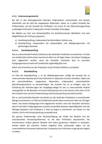 Güte- und Prüfbestimmungen für Polstermöbel 第 12 页