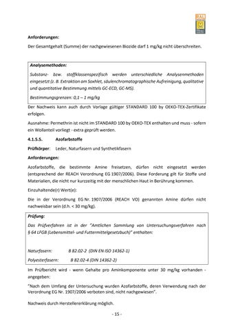 Güte- und Prüfbestimmungen für Polstermöbel 第 22 页