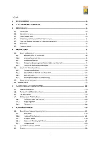 Güte- und Prüfbestimmungen für Polstermöbel 第 5 页