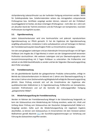 Güte- und Prüfbestimmungen für Polstermöbel 第 9 页