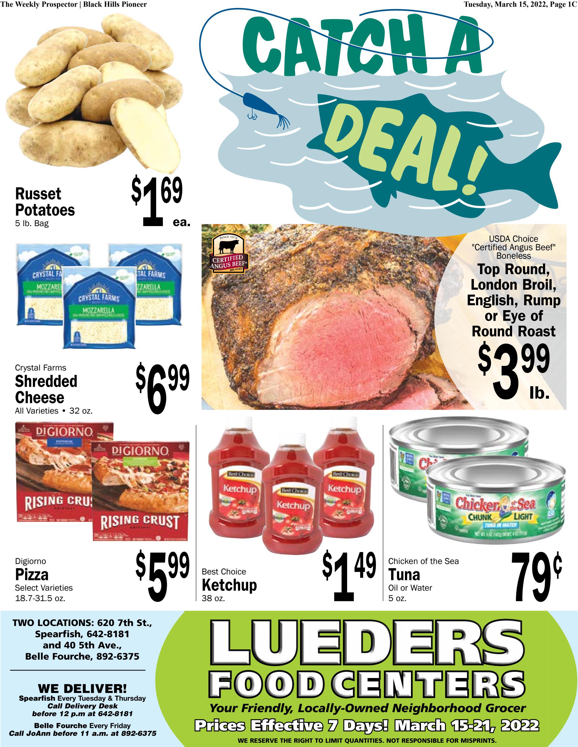 Lueders Weekly Grocery Ad 31522 by Black Hills Pioneer Issuu