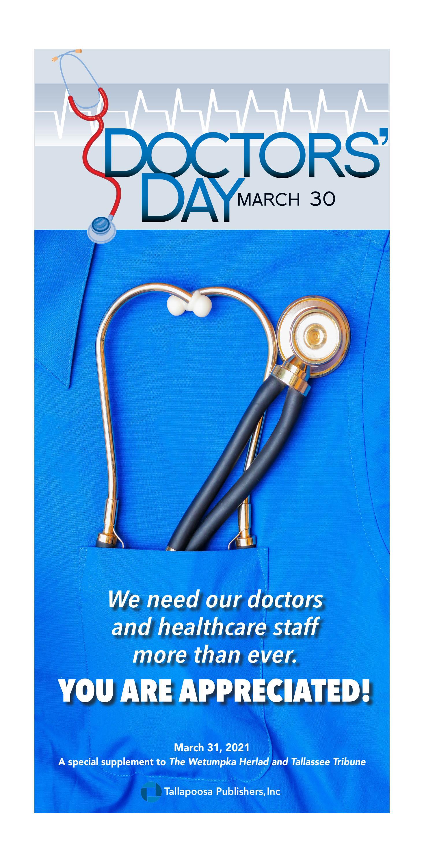 Doctor's Day 2021 Elmore County by Tallapoosa Publishers Issuu