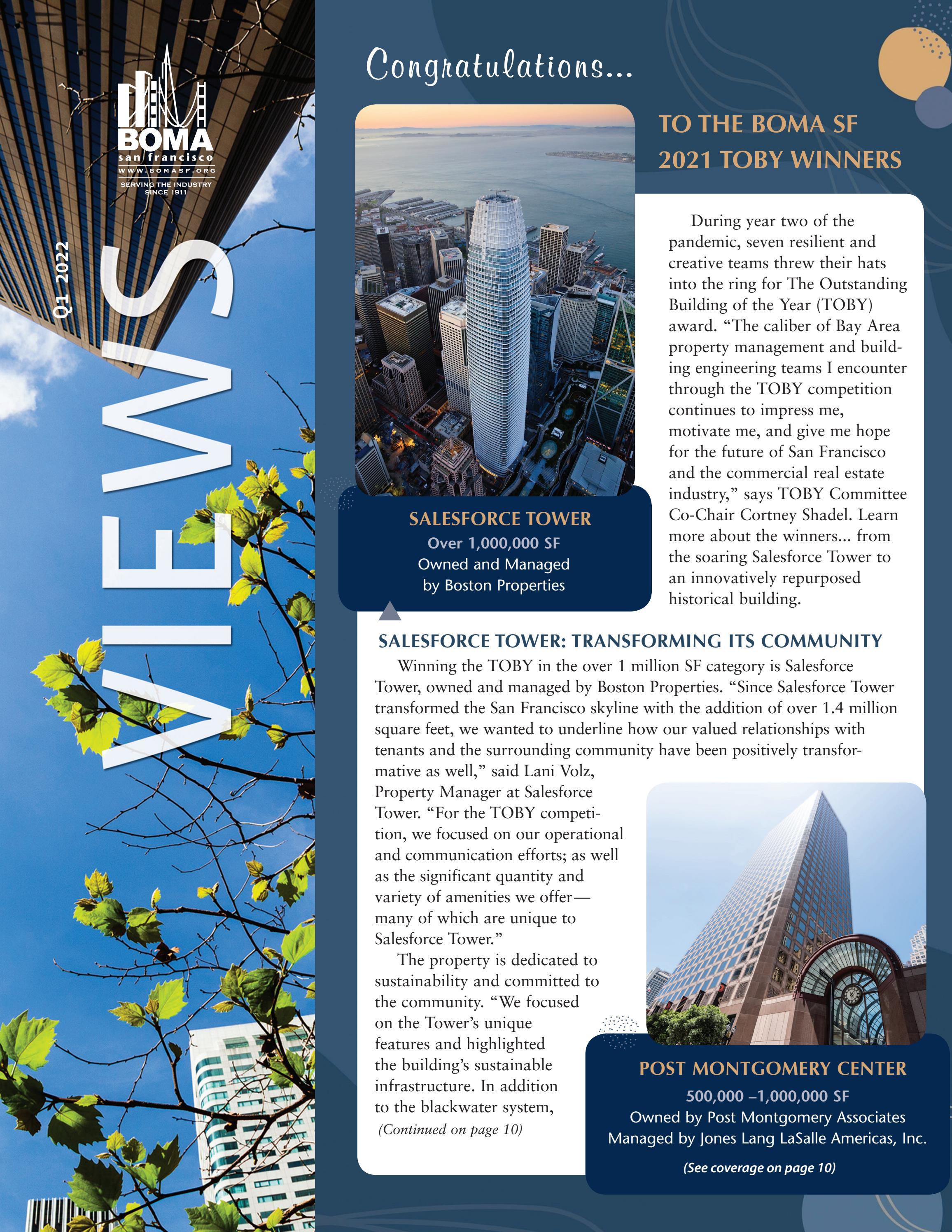 BOMA SF Views Q1 2022 by BOMA San Francisco - Issuu