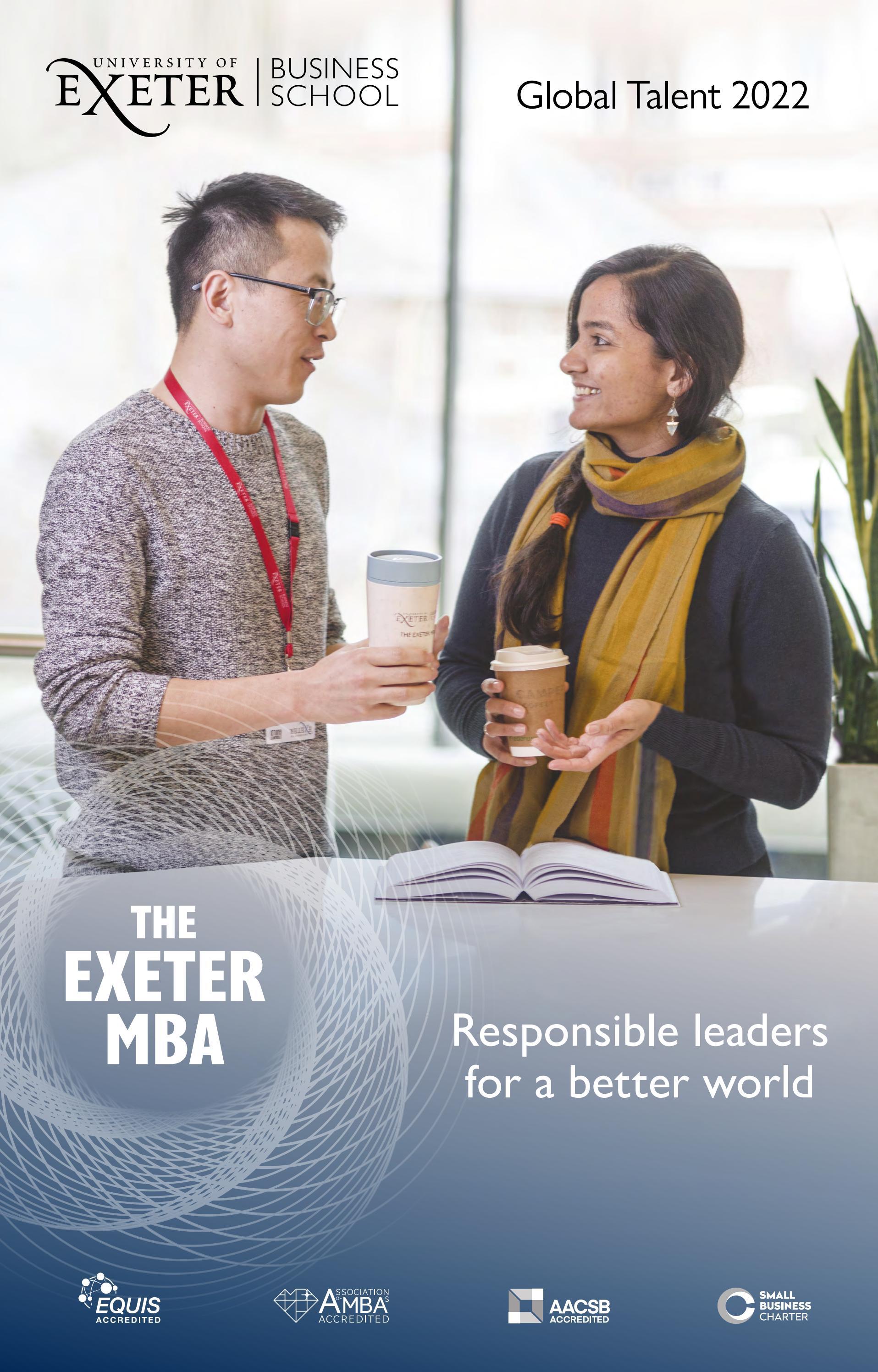 The Exeter MBA Global Talent Book 2022 by University of Exeter Issuu