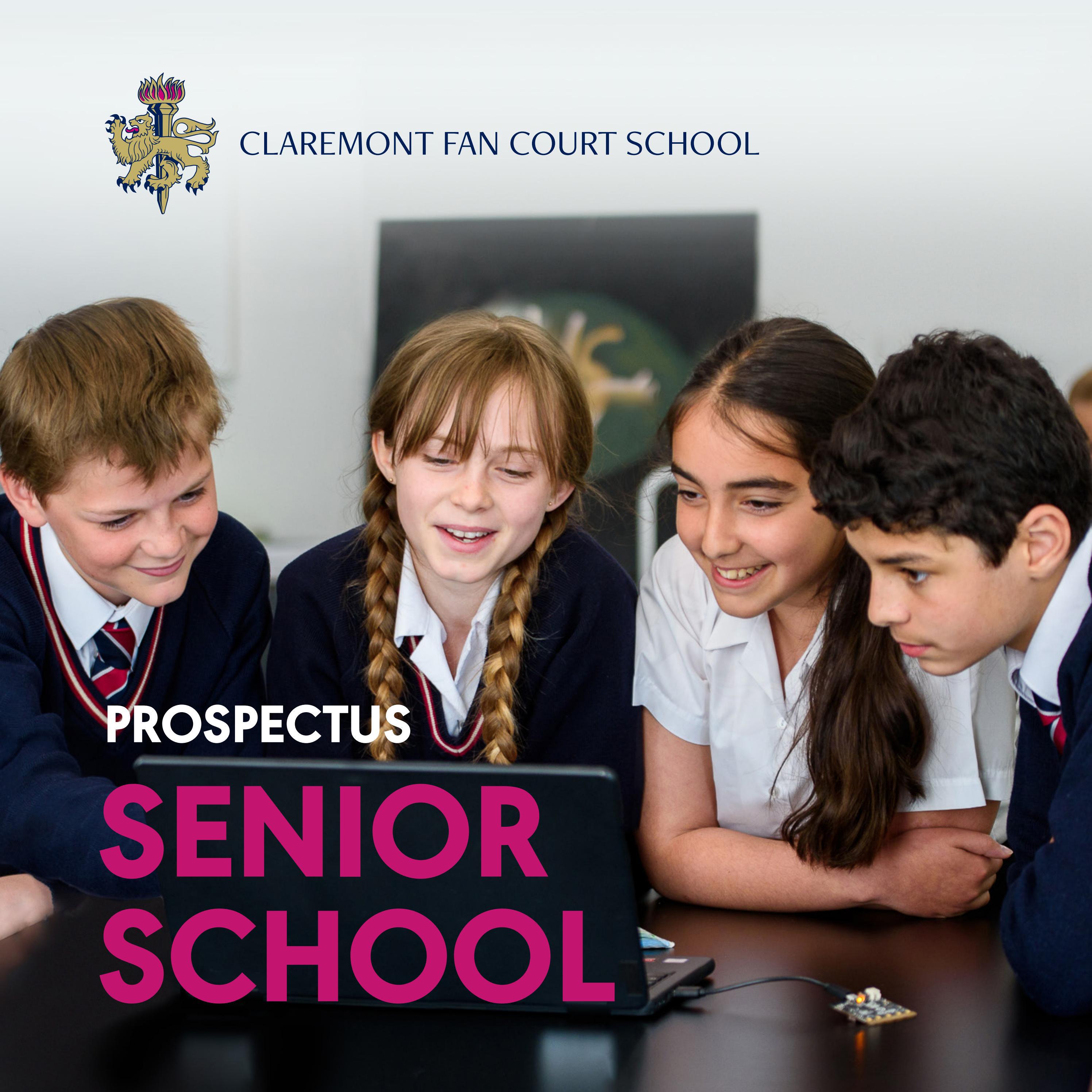 Senior School Prospectus by claremontfancourt - Issuu