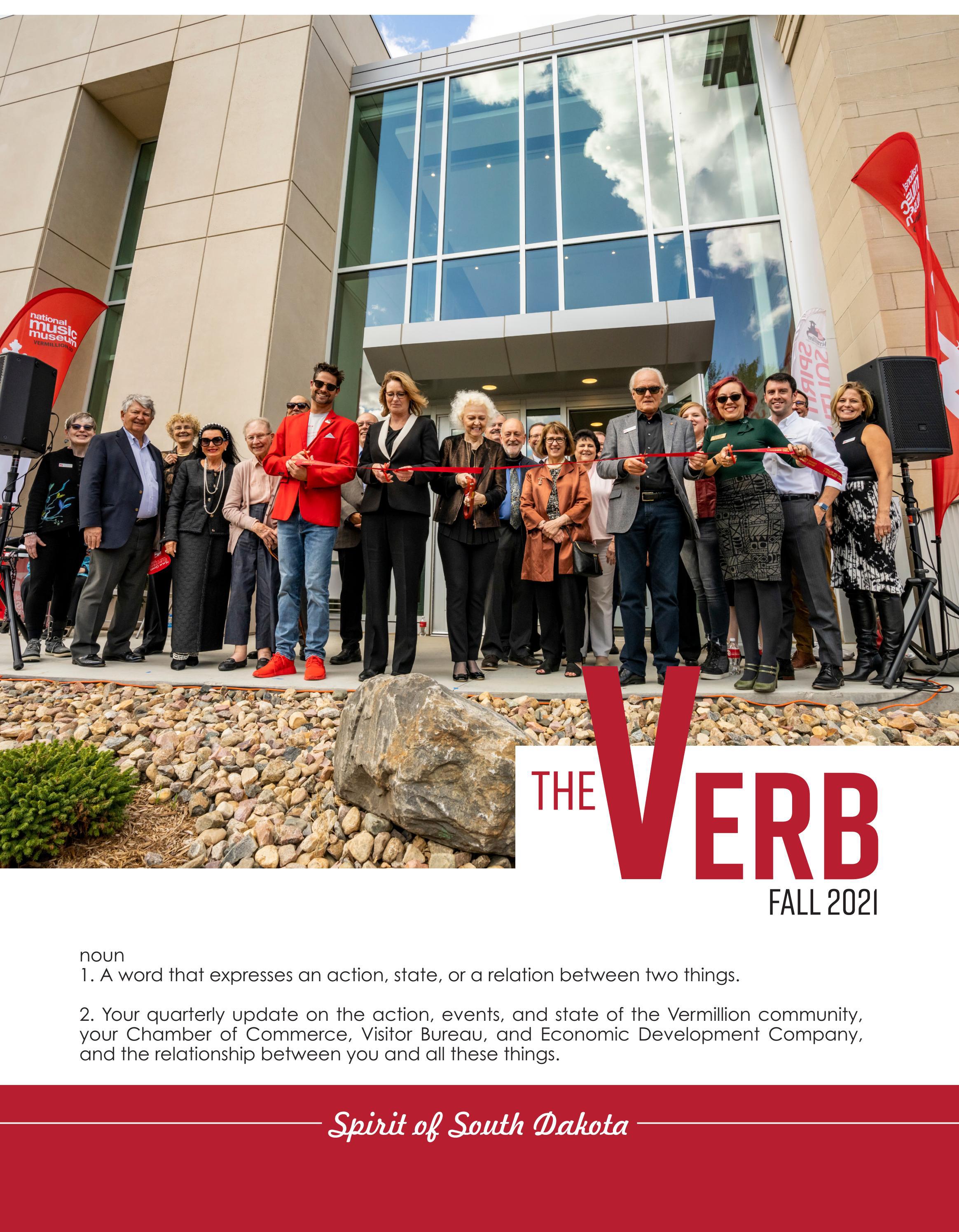 The Verb Fall 2021 by Vermillion Area Chamber & Development Company