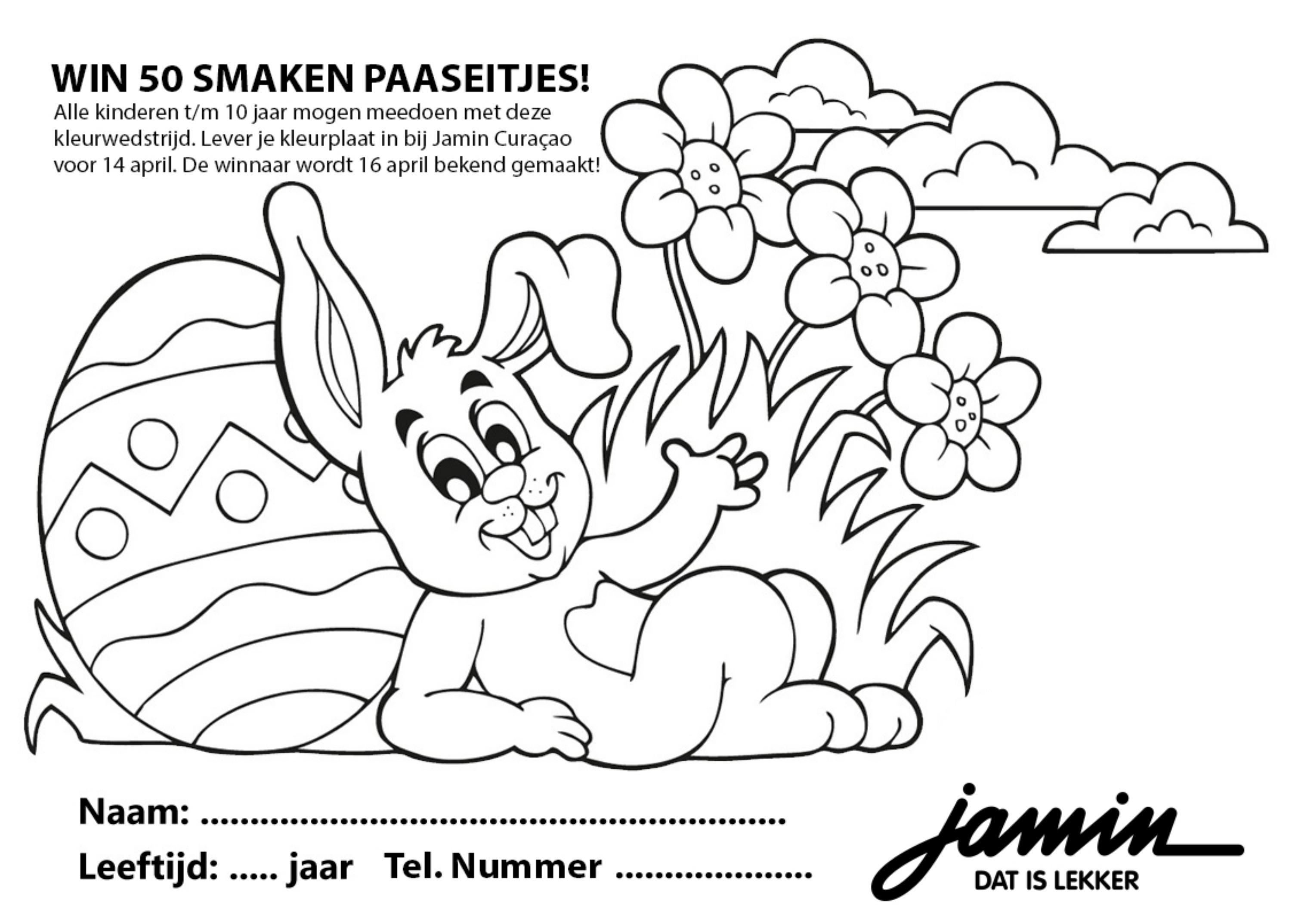 Jamin kleurplaat Pasen 2022 by Super Retail Issuu