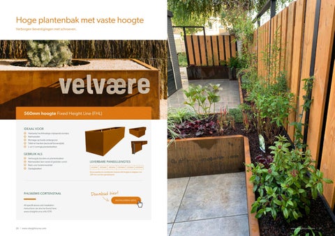 Vandix : kantafsluiting, keerwanden 英文 plantenbakken 第 14 页