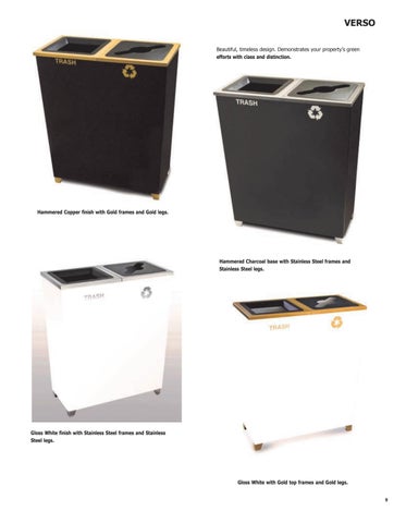Recycling and Upscale Waste Receptacles 第 9 页