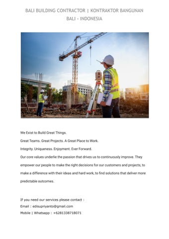 081338718071 Buleleng Bali Building Contractor Services_ Jasa 