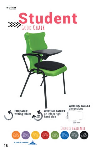 ENTELO 2022 家具目录 3w1, 教育 chairs, youth chairs, 办公 chairs 第 20 页