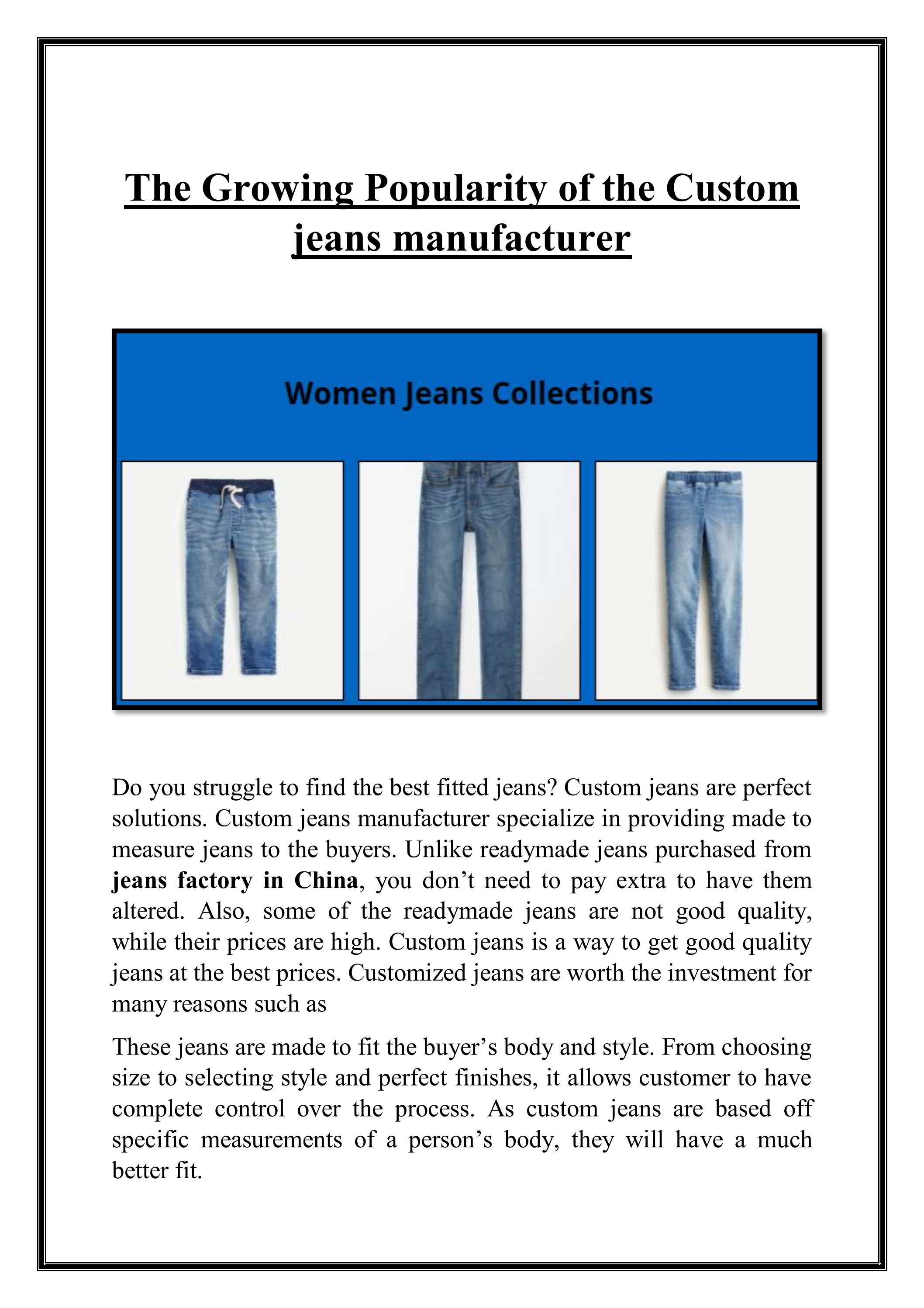 Buy wholesale Jeans for Women online in 