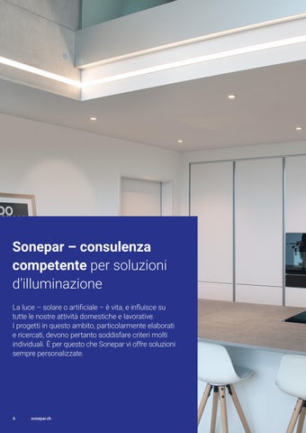 Sonepar Suisse 灯饰目录 · | Opuscolo aziendale 更新版 第 6 页