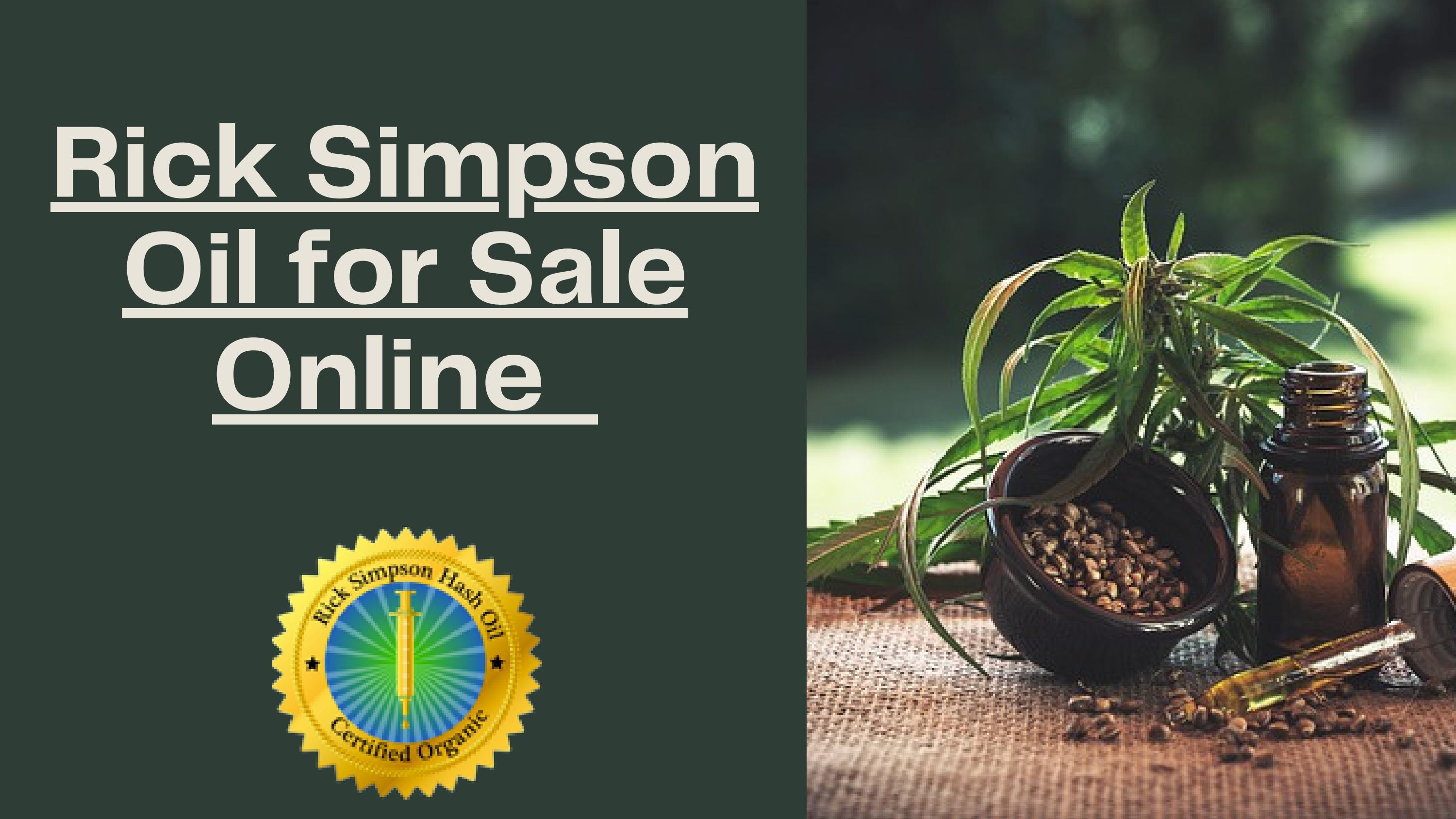 Rick Simpson Oil for Sale Online by Rick Simpson Oil Issuu