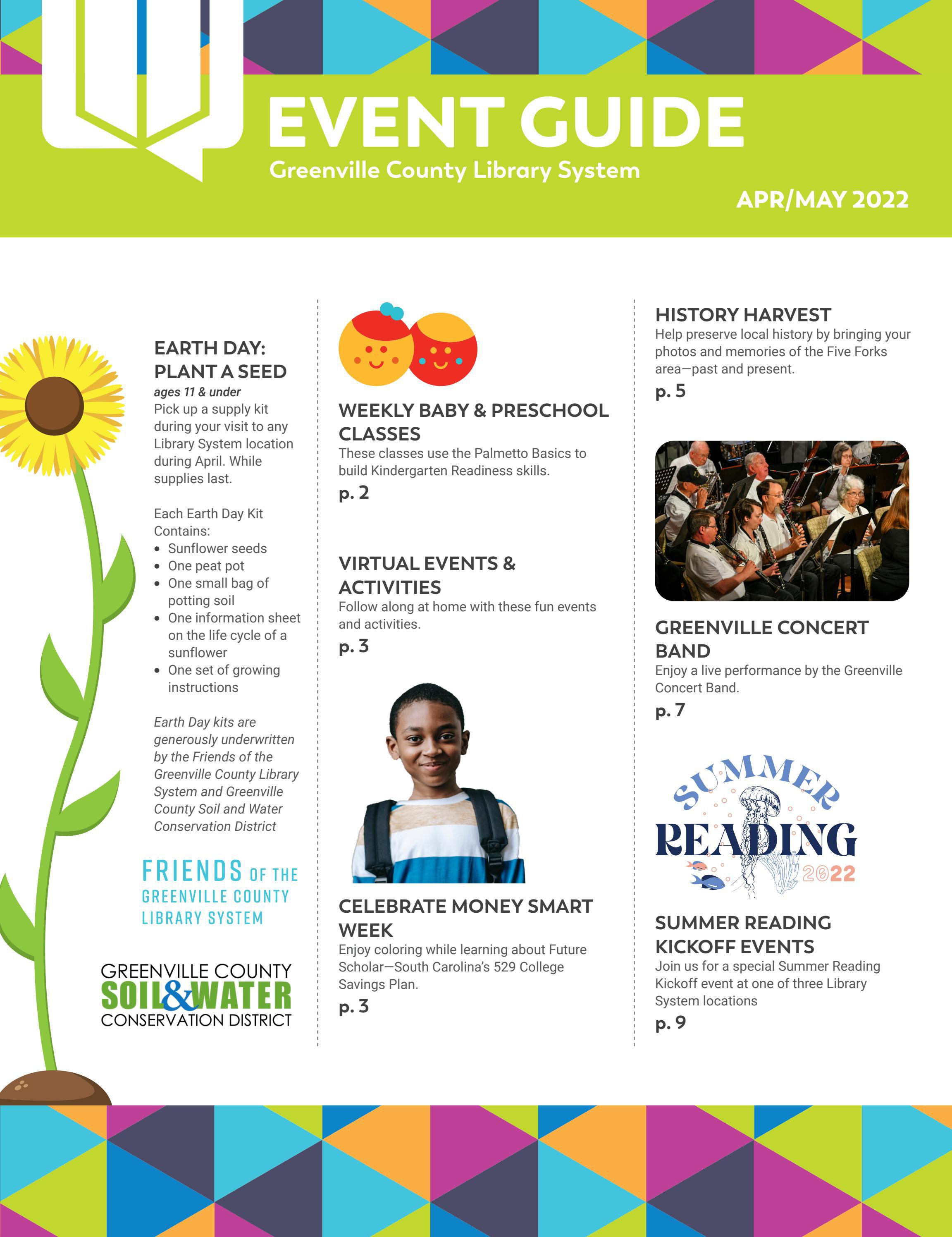 Apr/May 2022 Event Guide by Greenville County Library System Issuu