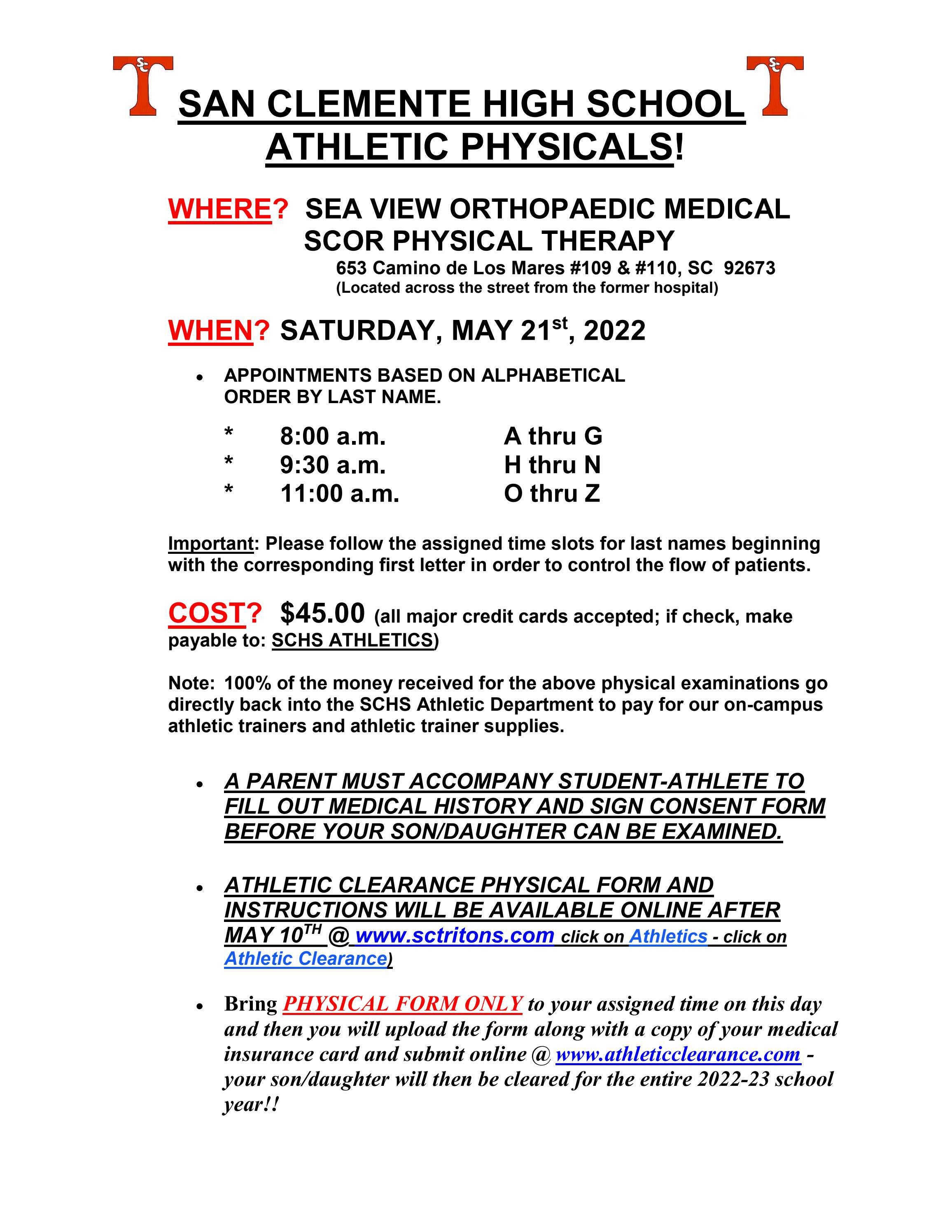 Cvs Athletic Physicals - blaqou4