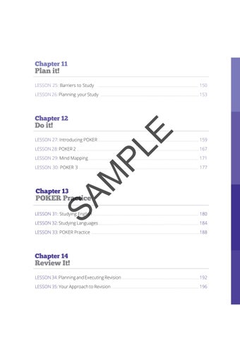 Learning to Learn - Student Workbook (Sample) by The Examcraft Group ...