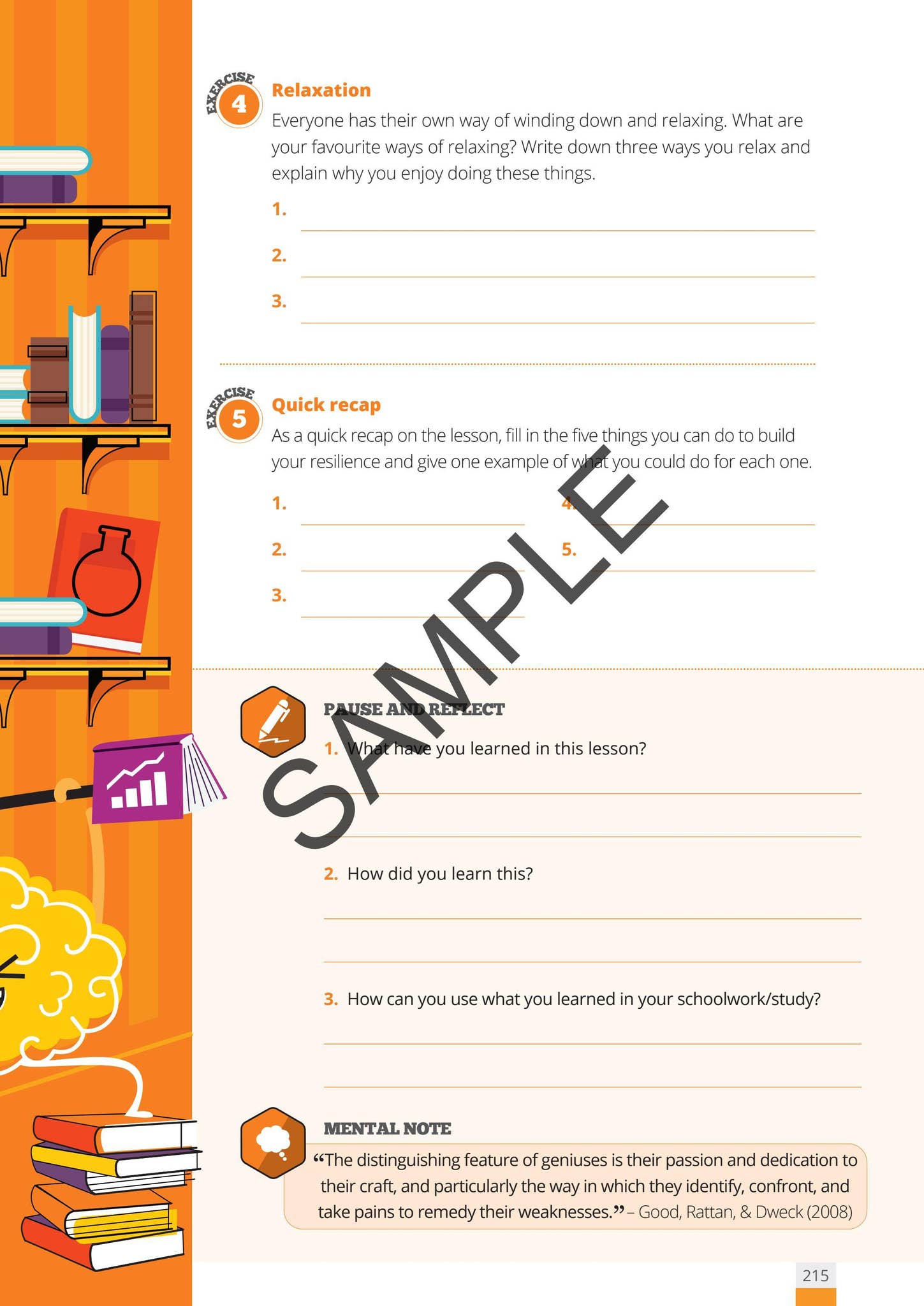 Learning to Learn - Student Workbook (Sample) by The Examcraft Group ...