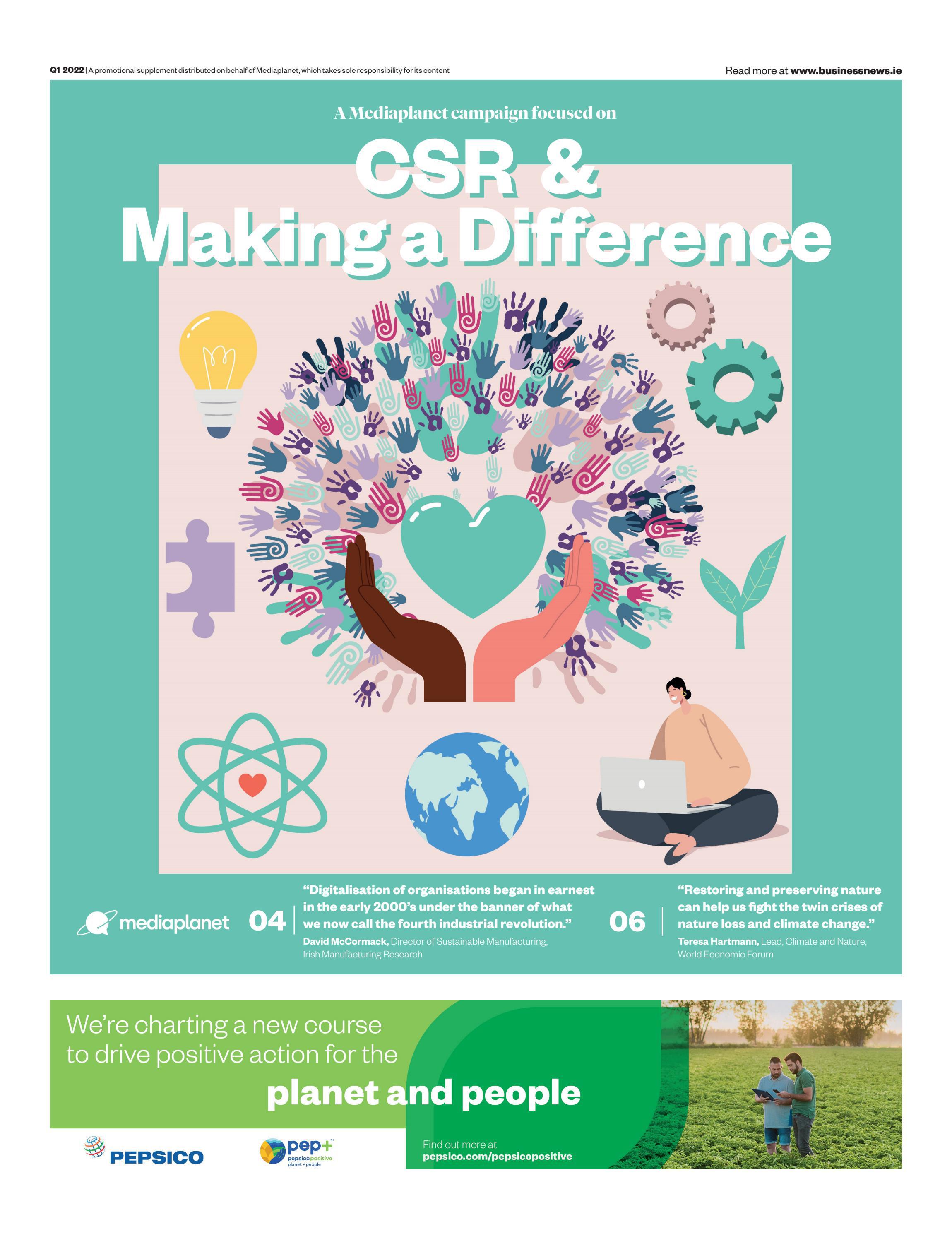 CSR Making A Difference IE Q1 2022 By Mediaplanet UK IE Issuu