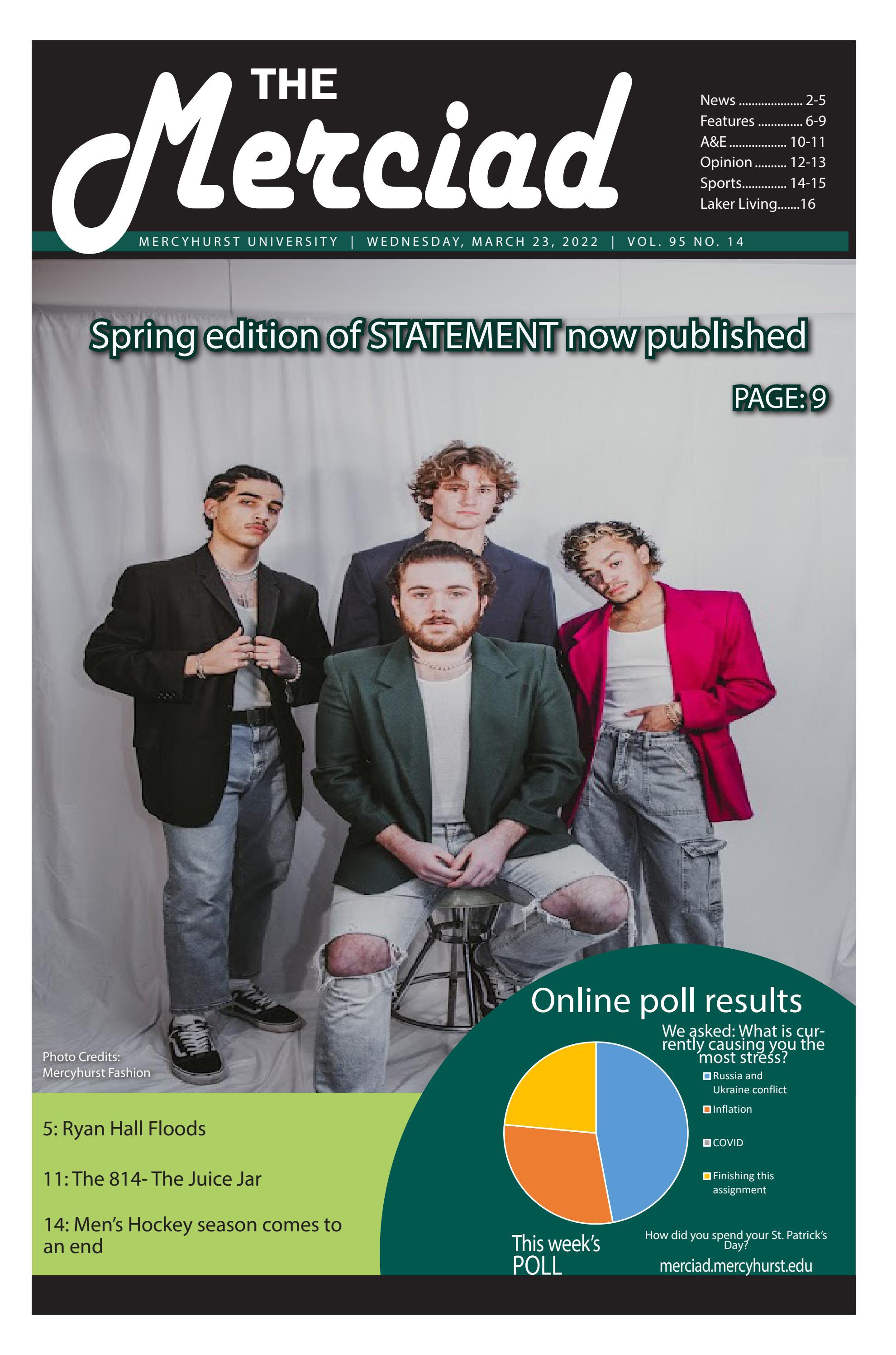 The Merciad March 23 Issue by The Merciad - Issuu