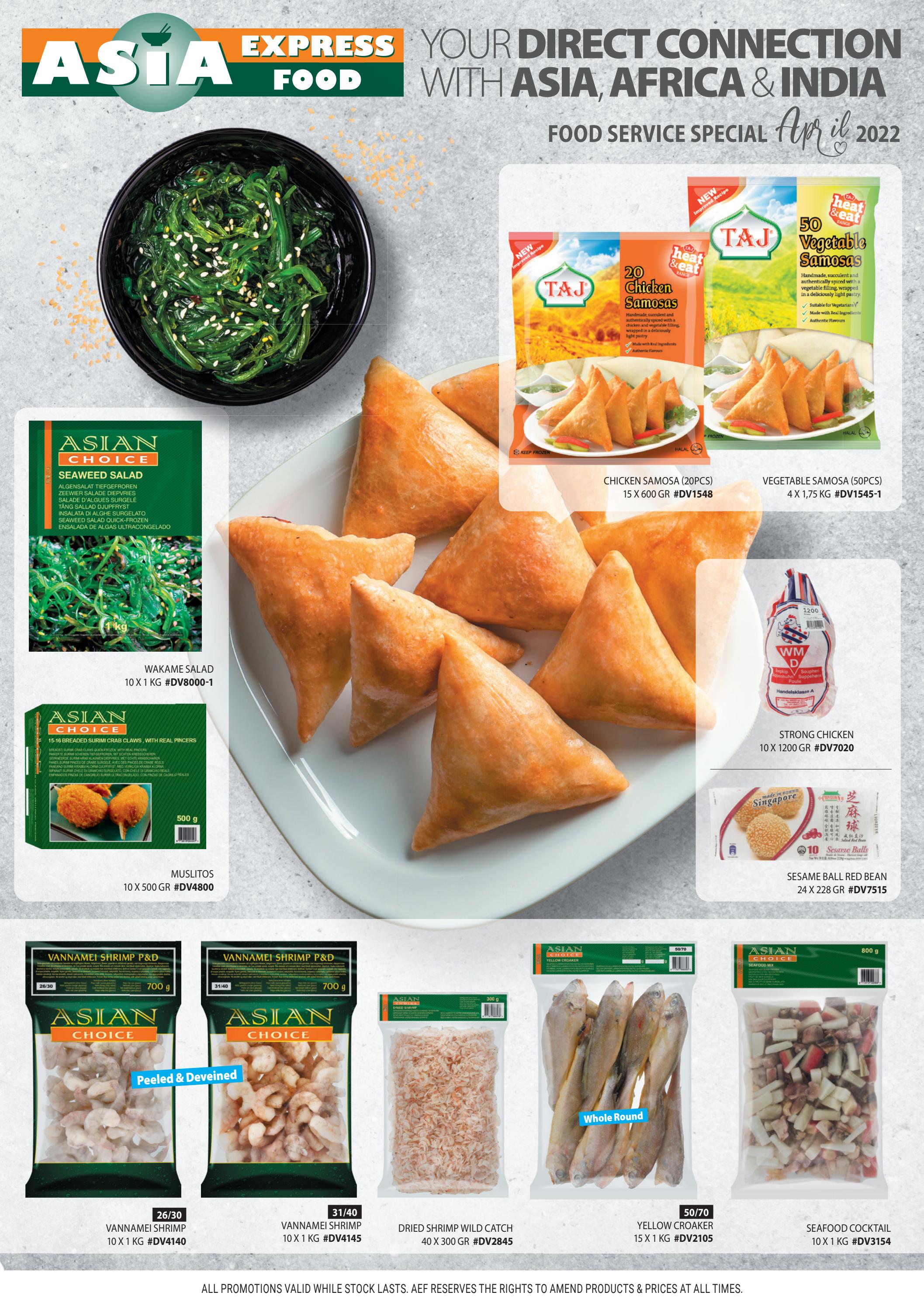 Asia Express Food Food Service Special April 2022 by GBU printmedia