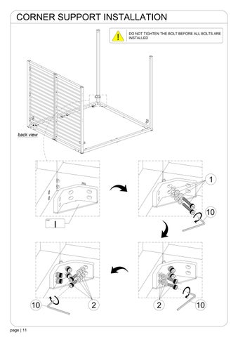 定制 SOMBRERO PERGOLA with floor 第 12 页