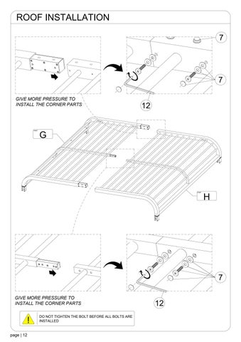 定制 SOMBRERO PERGOLA with floor 第 13 页