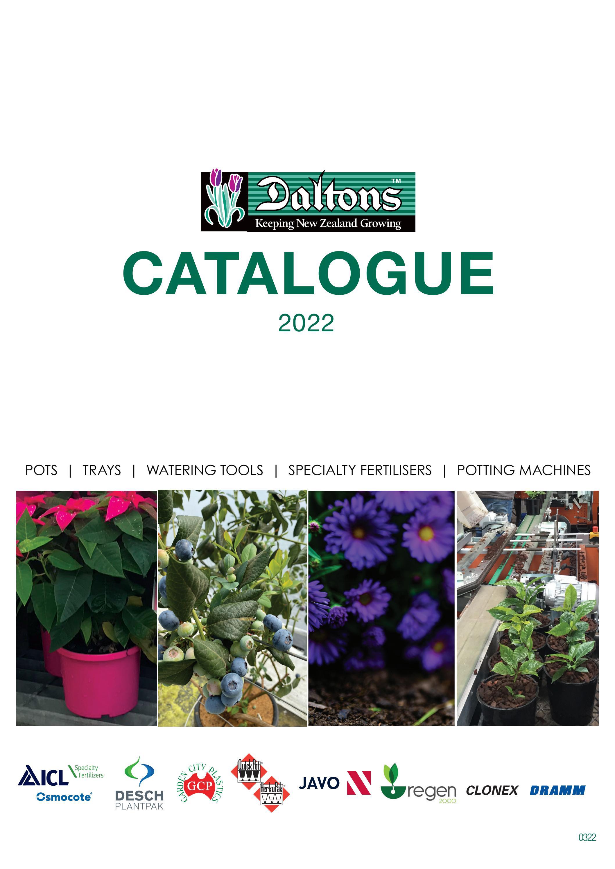 Daltons Pot Catalogue 2022 by Daltons Issuu