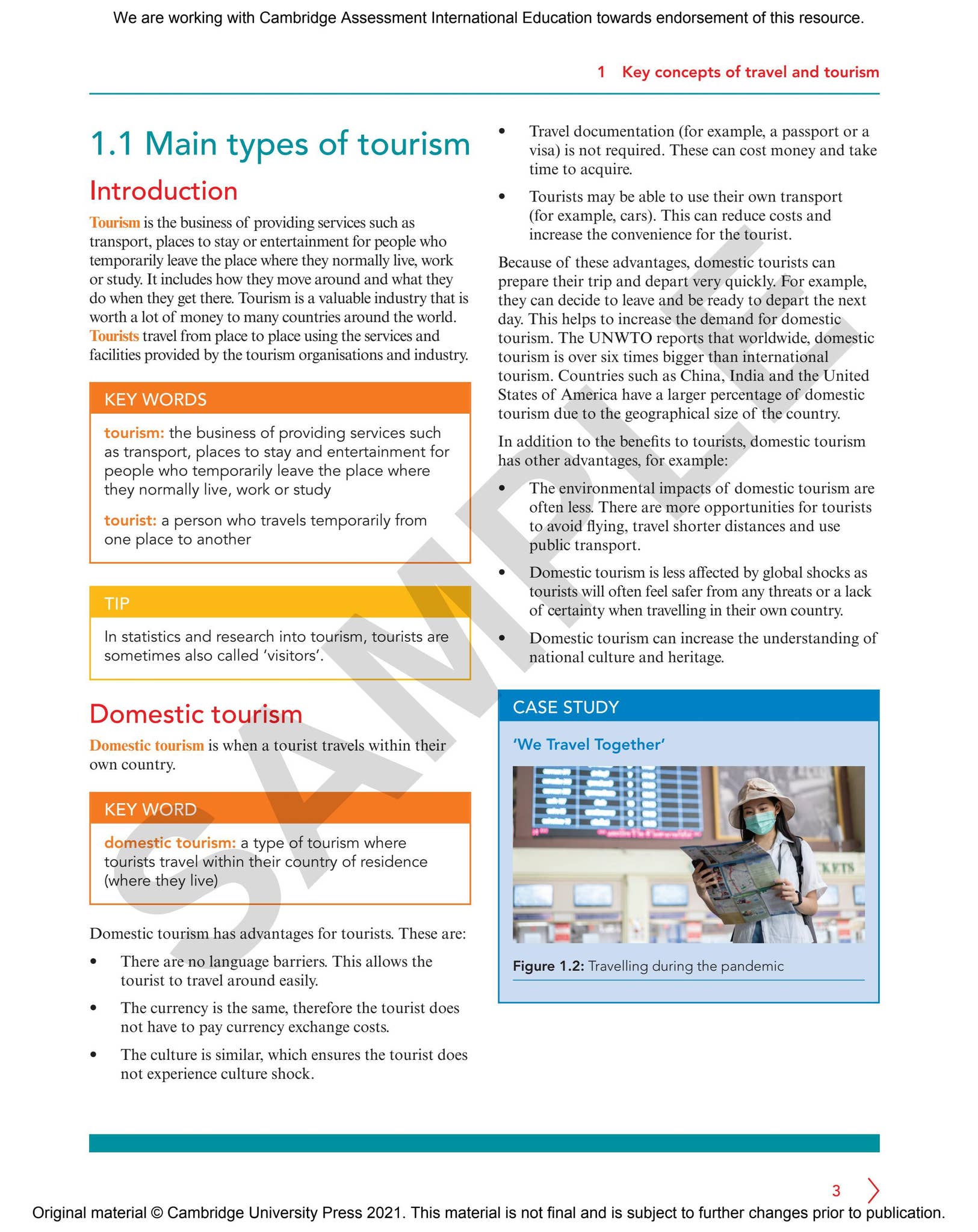Cambridge IGCSE/O Level Travel & Tourism Final Sample by Cambridge ...