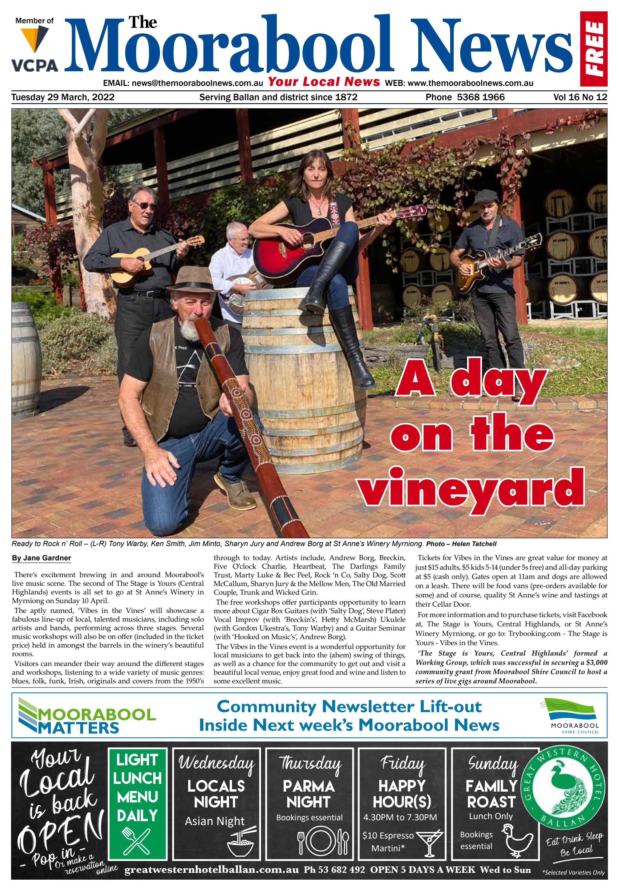 Moorabool News 29 March 2022 By The Moorabool News Issuu