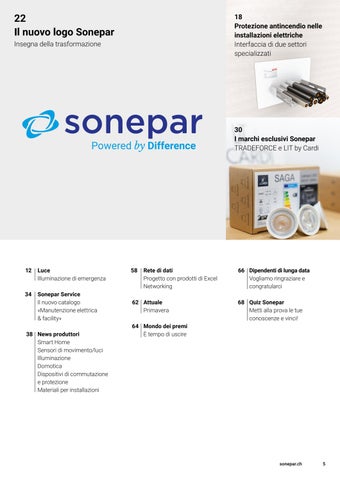 Sonepar Suisse 灯饰目录 · I Journal 1/22 ( 意文 ) 第 5 页