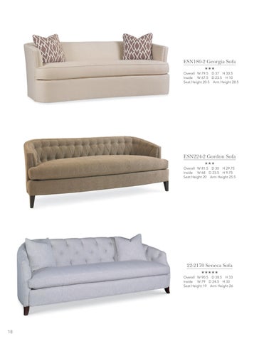CenturyFurniture 家具目录 · Century 沙发 × Sectionals 第 20 页