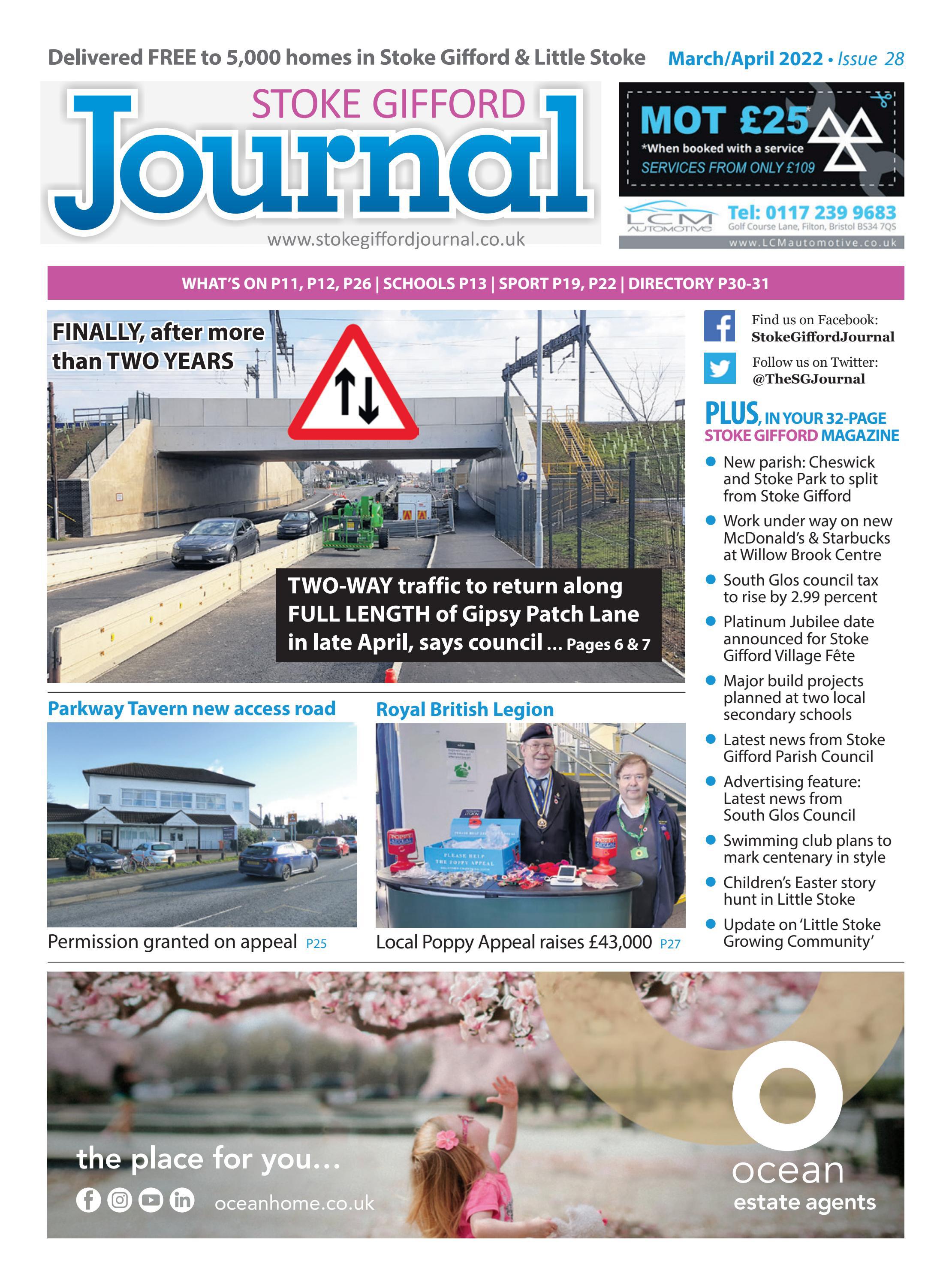 Stoke Gifford Journal, March/April 2022 by Stoke Gifford Journal Issuu