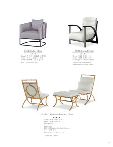 CenturyFurniture 家具目录 · Century Chairs × 装饰 Ottomans 第 11 页