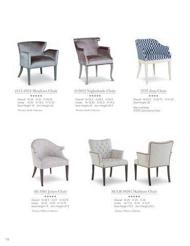 CenturyFurniture 家具目录 · Century Chairs × 装饰 Ottomans 第 20 页