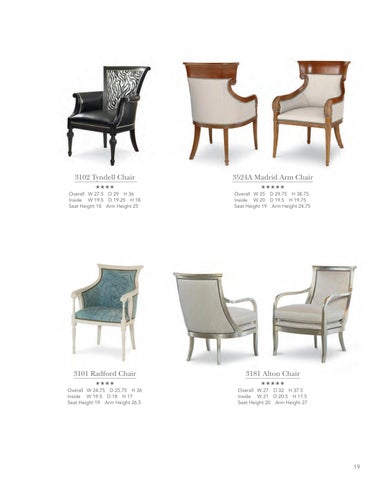 CenturyFurniture 家具目录 · Century Chairs × 装饰 Ottomans 第 21 页