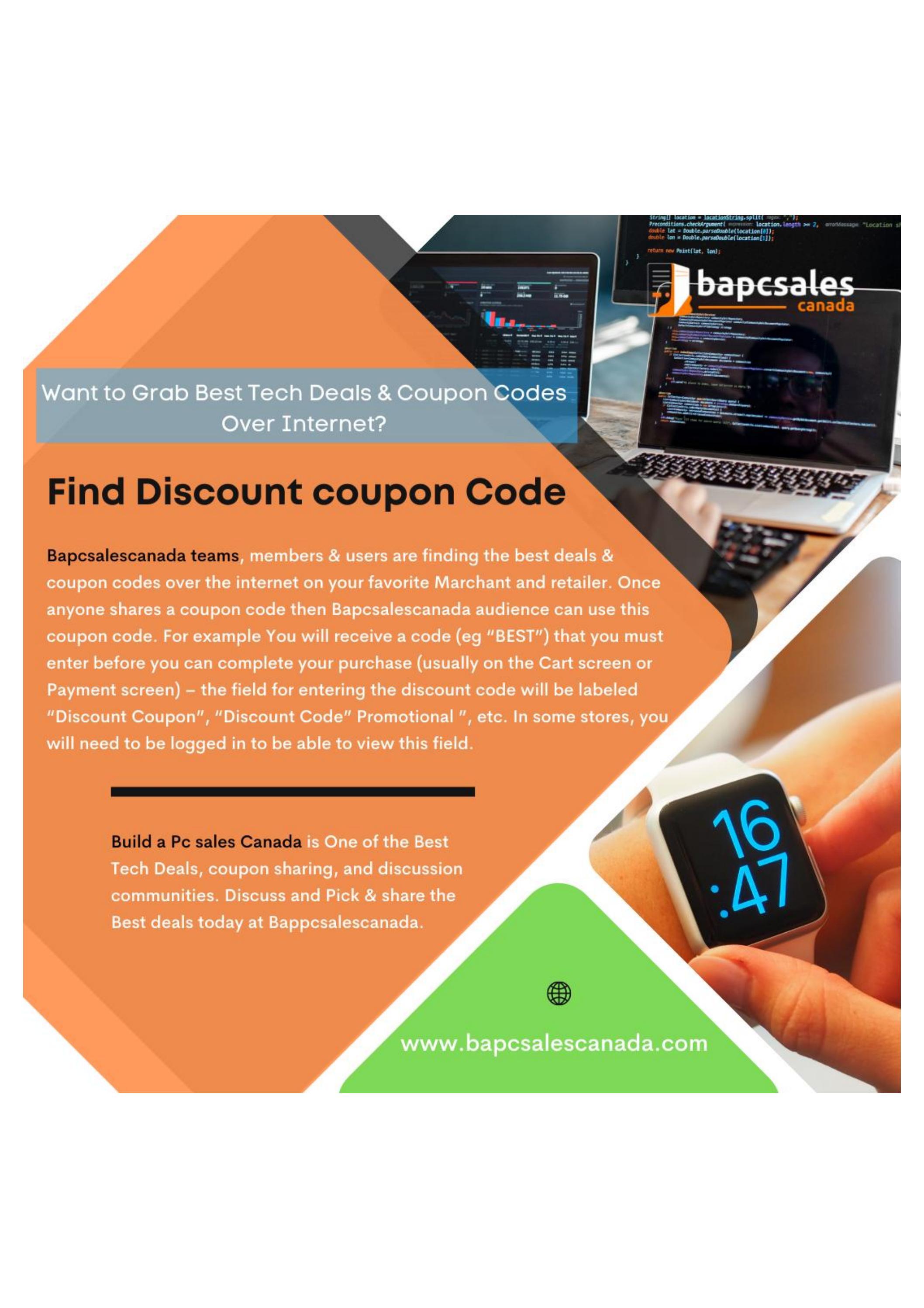 Find Discount Code On Tech Deals by harryhobbs540 Issuu