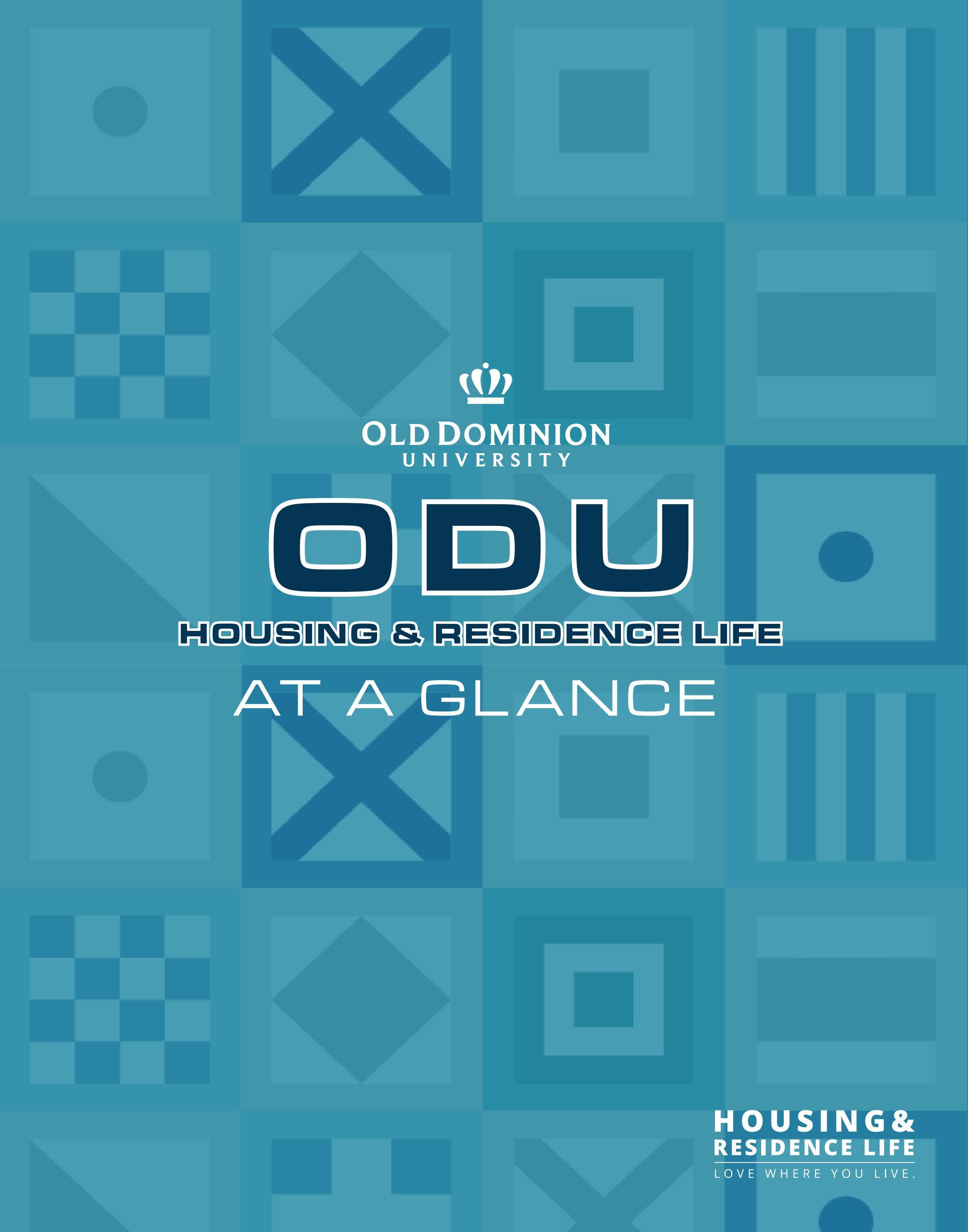 Housing & Residence Life At A Glance by ODU Housing Issuu