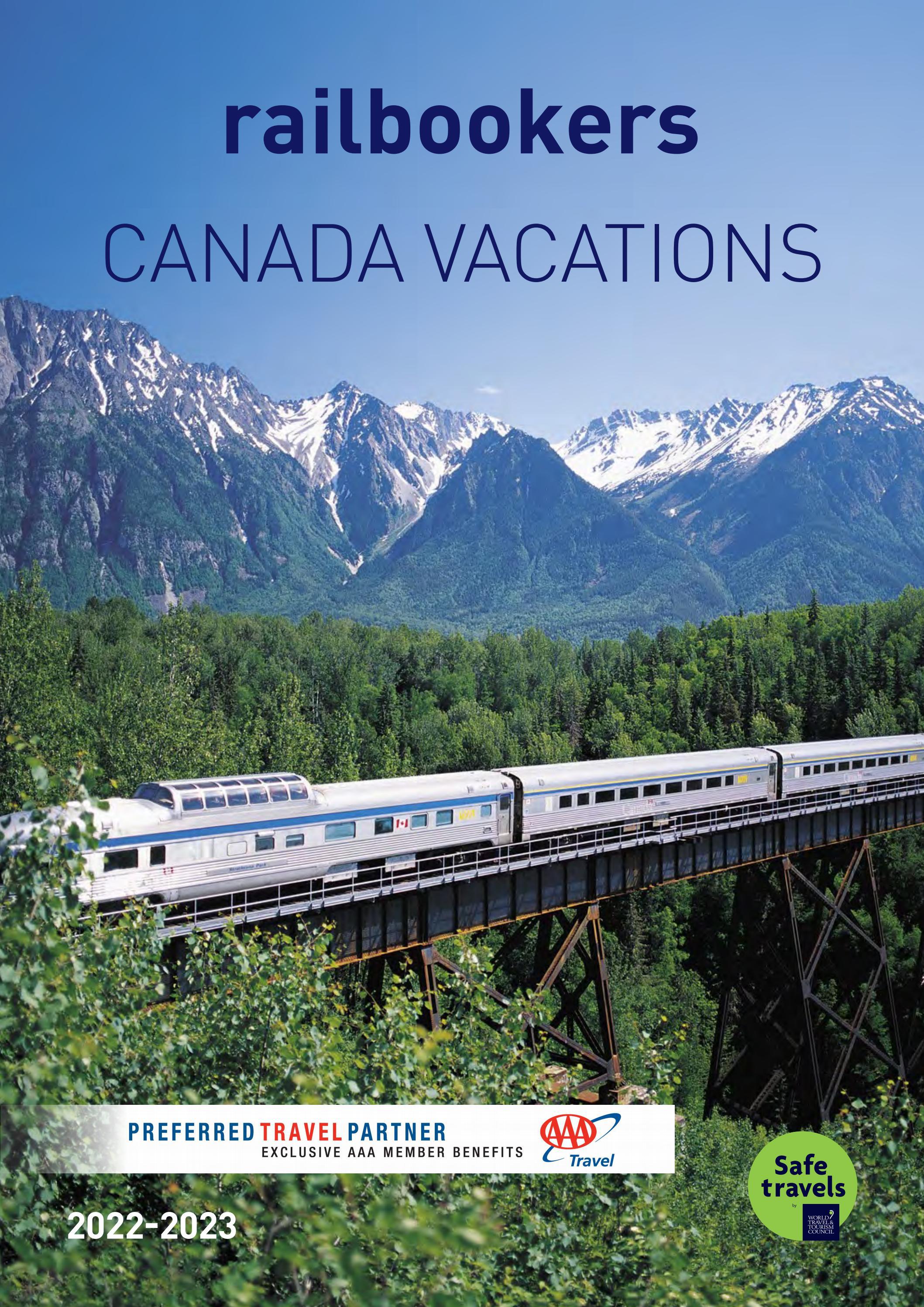 Railbookers Canada Vacations 20222023 Brochure with AAA by YLG INC
