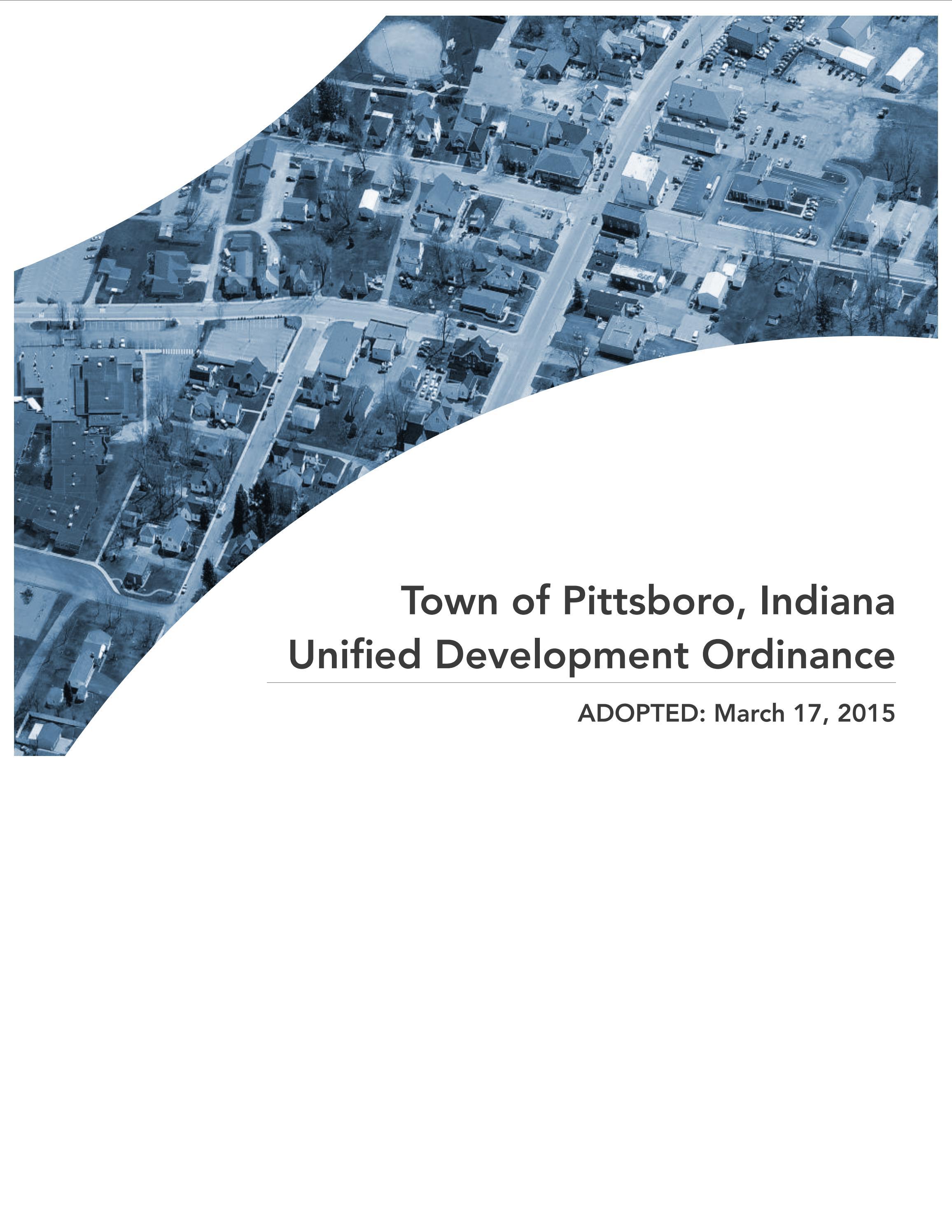 Pittsboro Unified Development Code by REA site Issuu