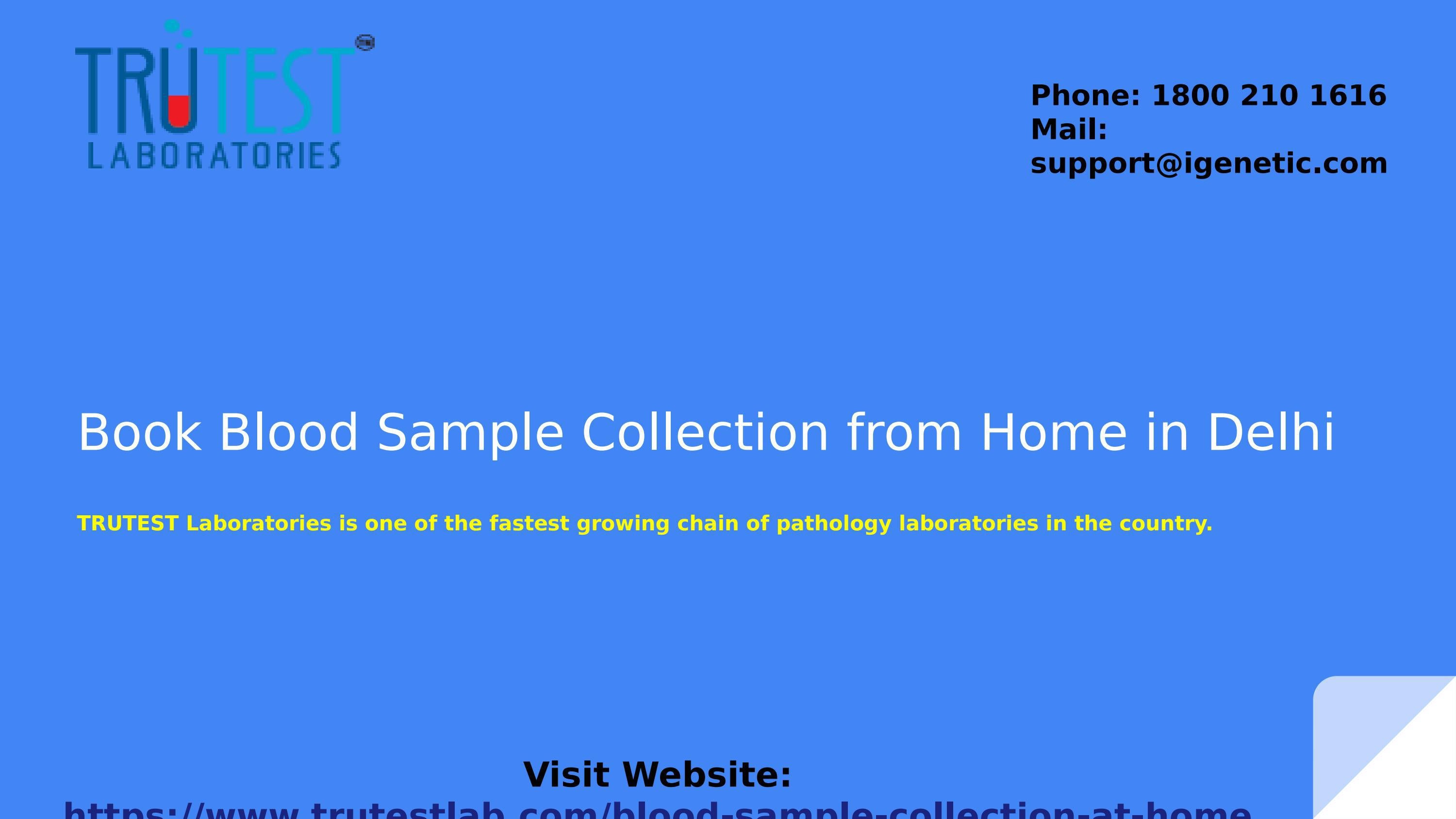 Book Blood Sample Collection from Home in Delhi by manipaltrutest Issuu