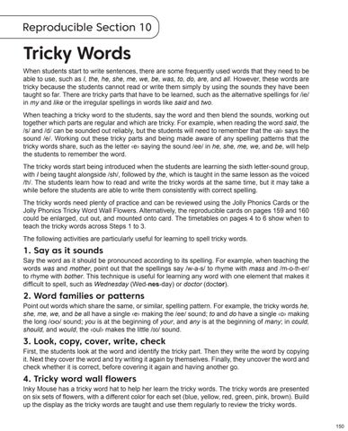 Jolly Phonics Handbook JL8448 - American English Print by Jolly