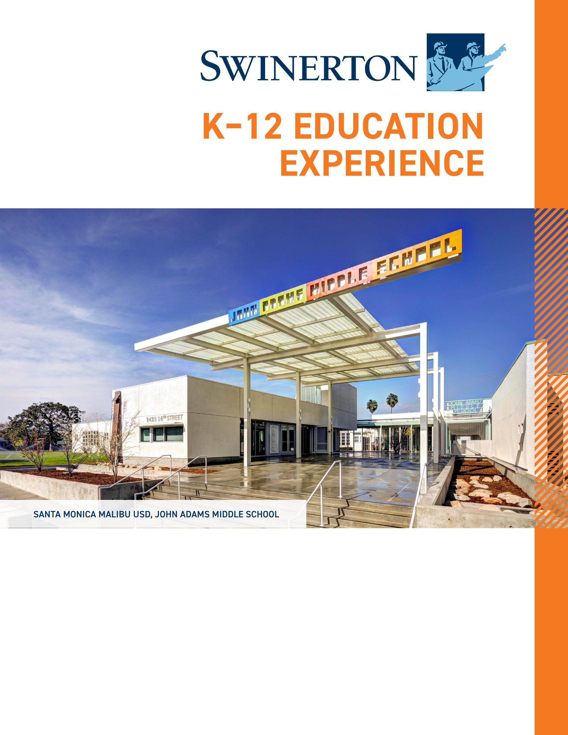 K 12 Education Experience Brochure By Swinerton Issuu