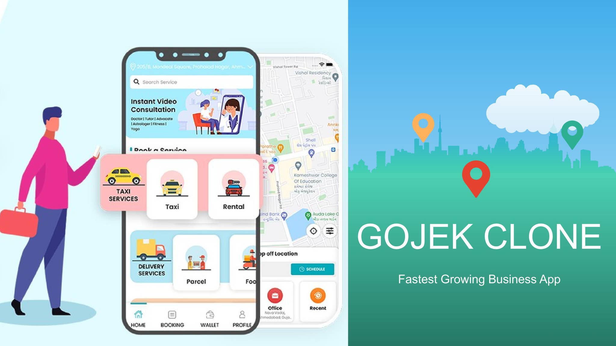 Gojek Clone 2022 App Fastest Growing Business App by buygojekapp - Issuu
