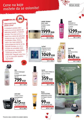Katalog april 2022 by dm drogerie markt Srbija Issuu