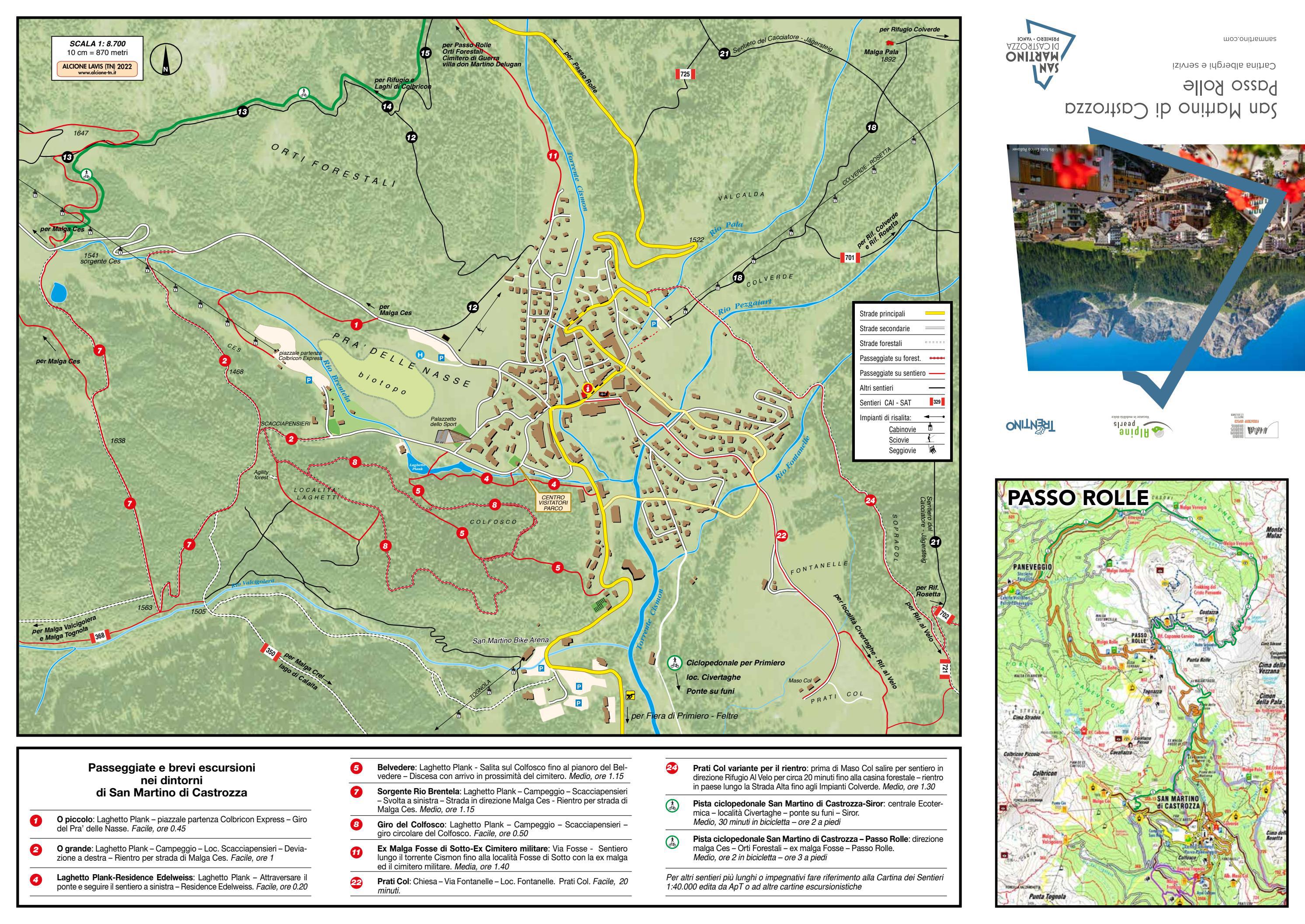 Cartina San Martino di Castrozza 2022 by ApT S.Mart - Issuu