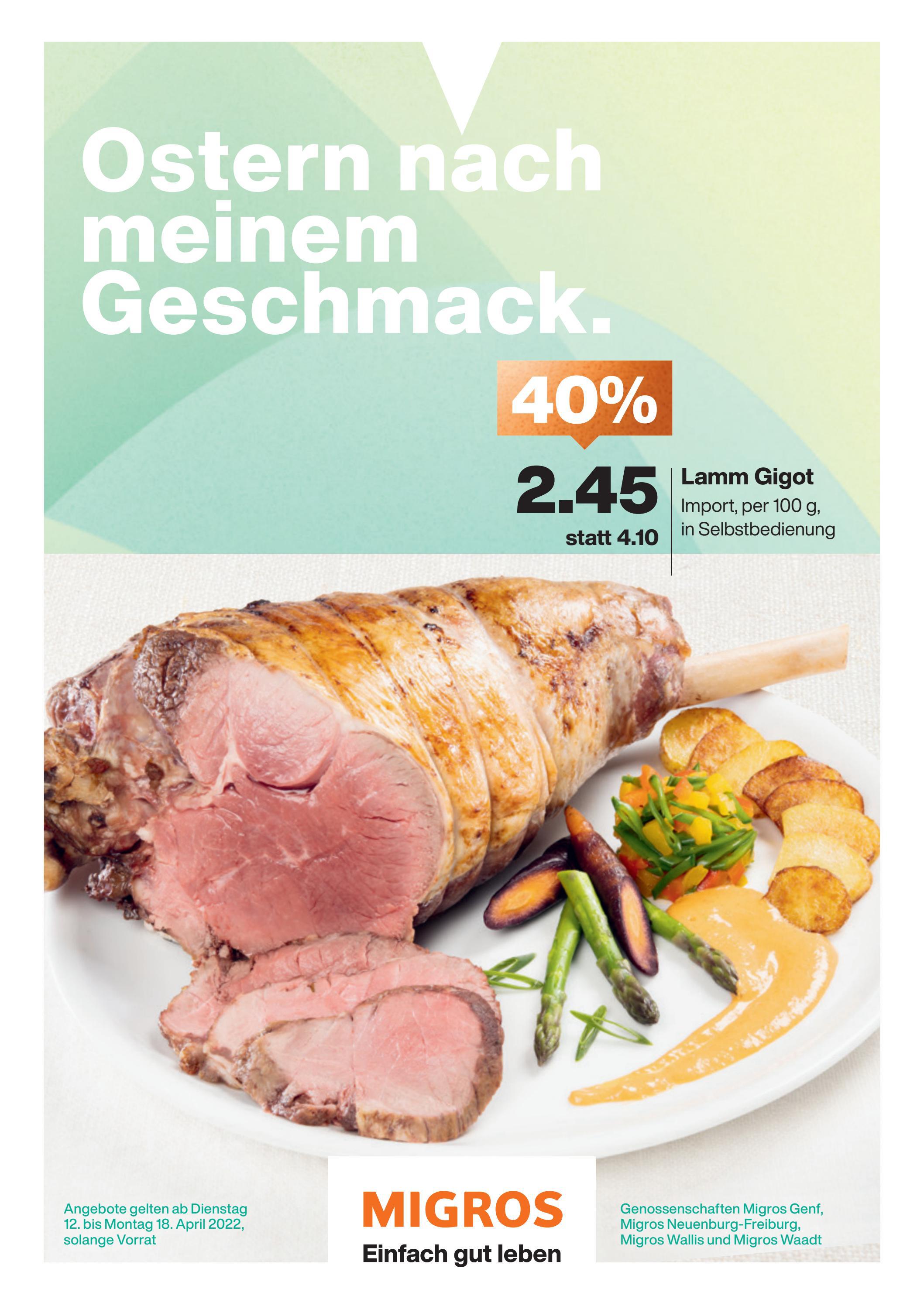 Migros Ostern nach meinem Geschmack by Migros - Issuu