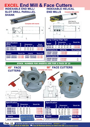 Excel Machine Tools Product Catalogue 2022 by Excel Machine Tools Excel ...