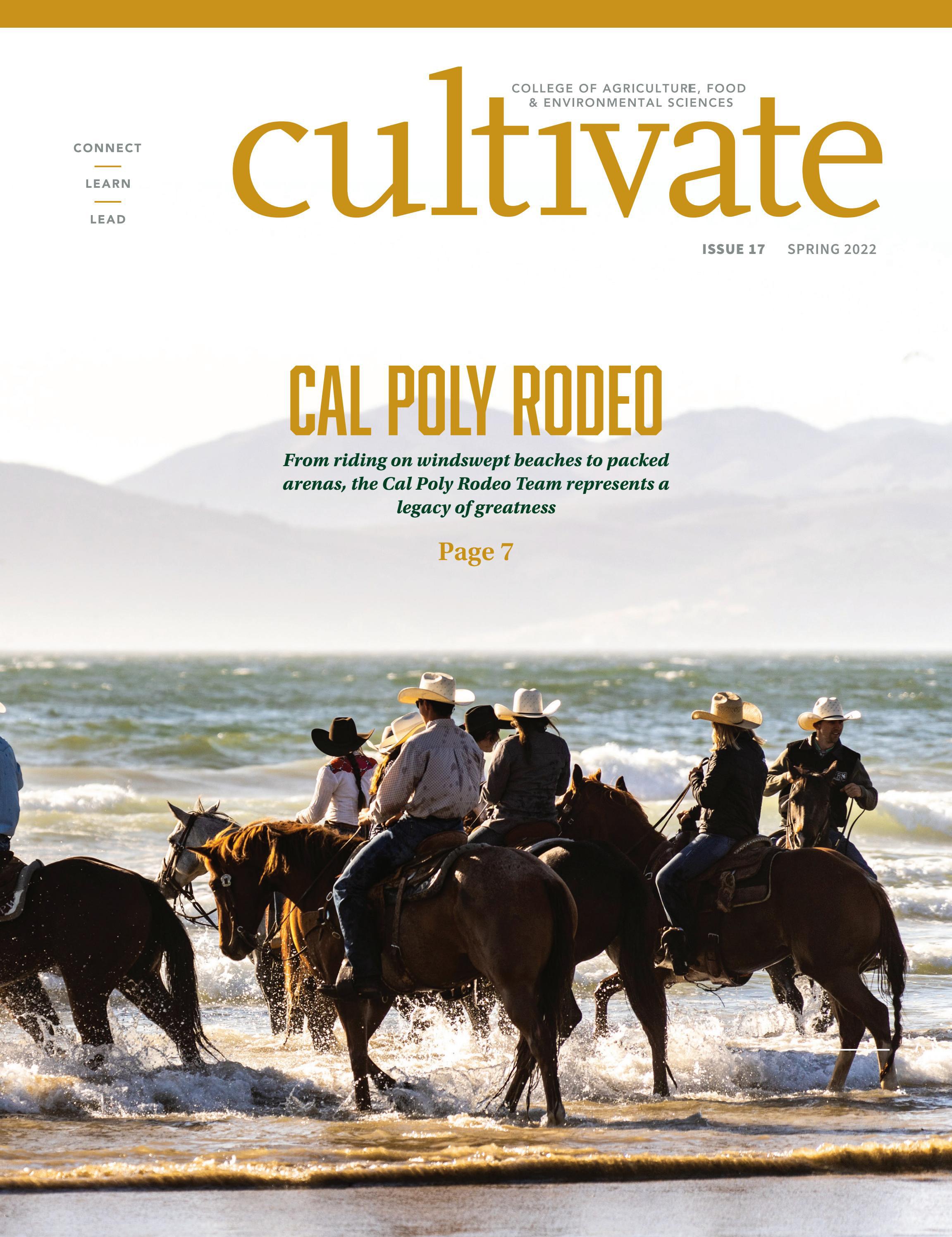 Cultivate Spring 2022 By Cal Poly College Of Agriculture Food And 